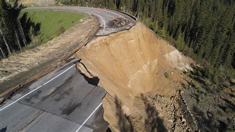 Wyomings Teton Pass Road Collapses In Landslide ‘catastrophic Failure