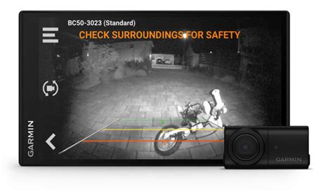 Voller Durchblick bei Tag und Nacht Garmin BC 50 Rückfahrkamera
