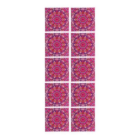 HURRISE Autocollant mural étanche 10pcs 20x20cm Cuisine Carrelage