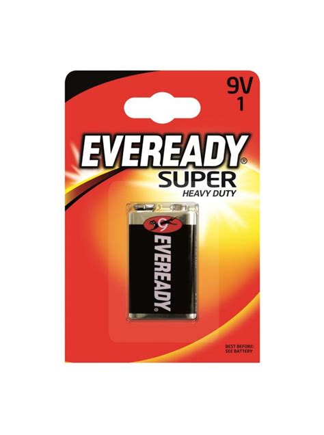 Eveready 9v Super Heavy Duty 1 Pack