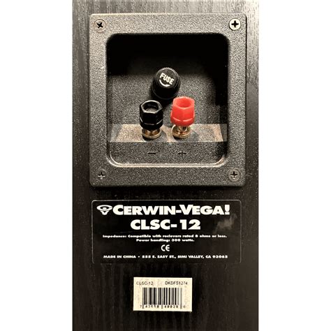 Buy Cerwin Vega Clsc Floorstanding Speaker Used Online Pctrust