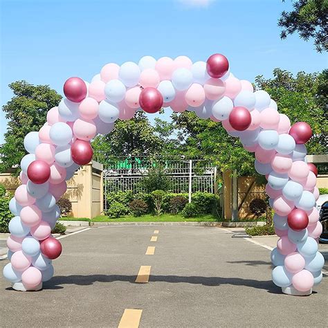 Buy Balloon Arch Kit 9FT Tall 10Ft Wide Adjustable Balloon Arch Stand