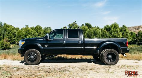 Rebel Off Road Black Lifted Ford F 350 — Gallery