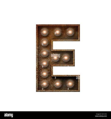 Illuminated Letter E High Resolution Stock Photography And Images Alamy