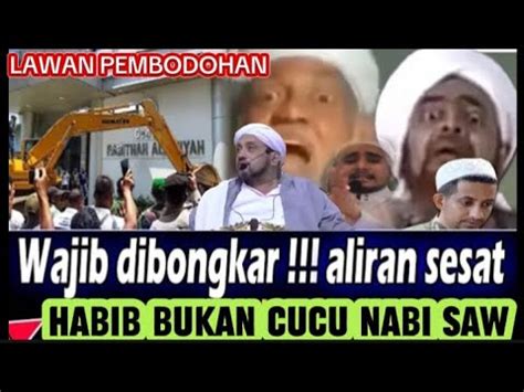 Sah Kuat Terbukti Meyakinkan Secara Ilmiah Habib Habaib Baalawi Bukan