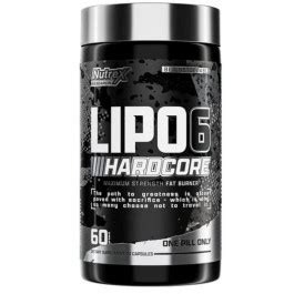 Lipo 6 Hardcore Nutrex SuplementosGYM