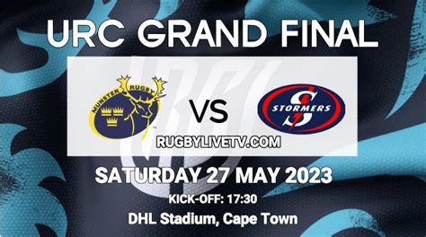 Stormers Vs Munster Urc Grand Final Live Stream