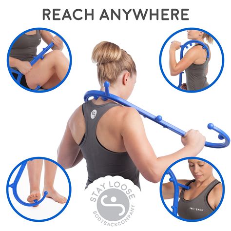 Body Back Buddy Trigger Point Therapy Self Massage Tool Lower Back