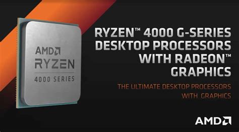 As Son Los Nuevos Amd Ryzen G Series Y Amd Athlon G Series