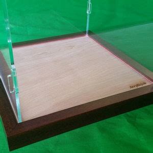 X X Display Case For Hot Toy Figures Scale Statue Doll Led Light Storage Cabinet