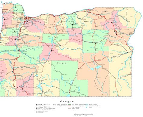 The Oregon Trail On A Map And Travel Information | Download Free The ...