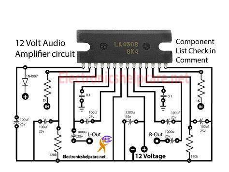 Diy Amplifier Circuit Electronics Help Care