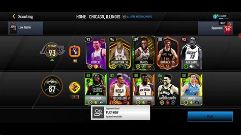 Nba Live Mobile Sezon 8 Etkinlik Kasma Ve Showdown Master Lebron 89 Ovr