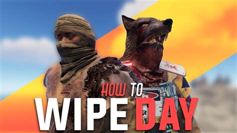 Rust HOW TO WIPE DAY Rust Duo Survival PART 1 3 YouTube