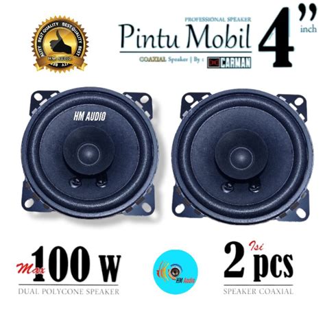 Jual Speaker Pintu Inch Speaker Pintu Mobil Carman Cm Shopee