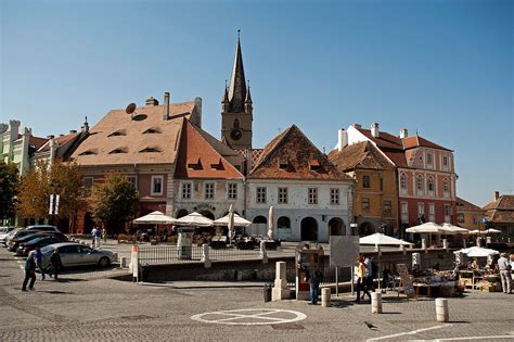 Piata Huet In The Historic Part Of Town License Image 70443715