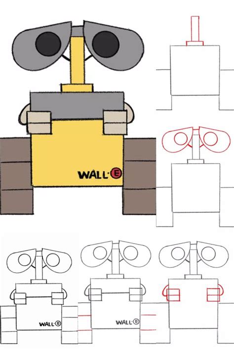 14 Wall-E drawing Ideas For Kids - Drawings