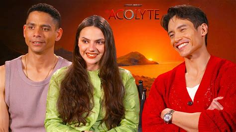 The Acolyte Interview Dafne Keen Charlie Barnett Manny Jacinto