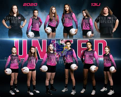 United Volleyball Teamindividual Photos 2020 Photo Galleries