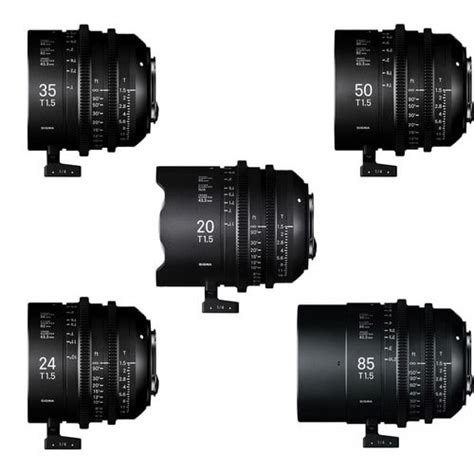 Sigma T1.5 FF Full Frame High-Speed Primes - Camera Rentals, Projectors ...