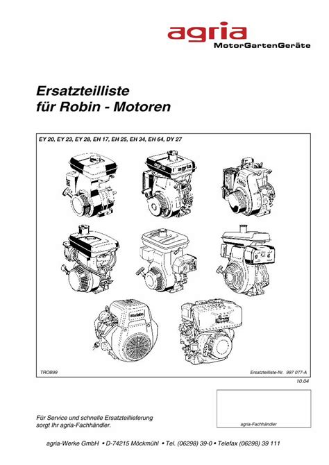 PDF Ersatzteilliste für Robin Motoren motoruf de für Robin