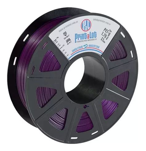 Filamento Para Impresoras D Petg X Kg Printalot Color Violeta