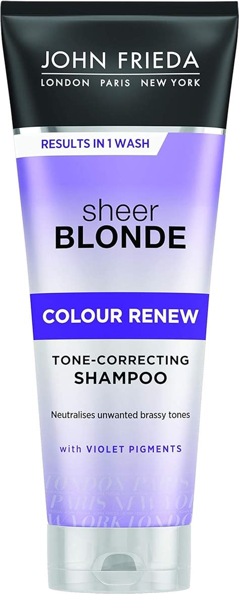 John Frieda Sheer Blonde Violet Crush Tone Shampooing Correcteur