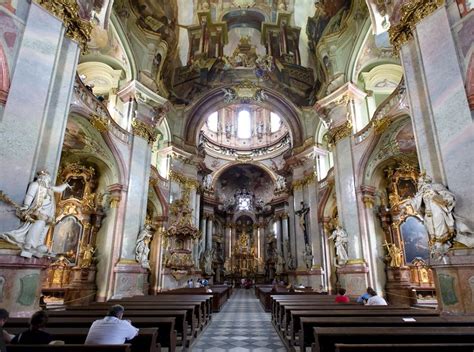 BAROQUE ARCHITECTURE Czech Republic Church Of St Nicolas Prague