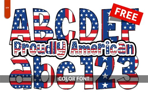 Proudly American Font By Imagination Switch · Creative Fabrica