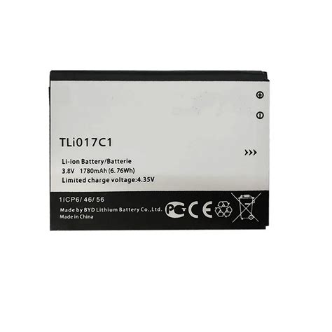 New 1780mAh Bateria Do Telefone Para Alcatel One Touch PIXI TLI017C1 3