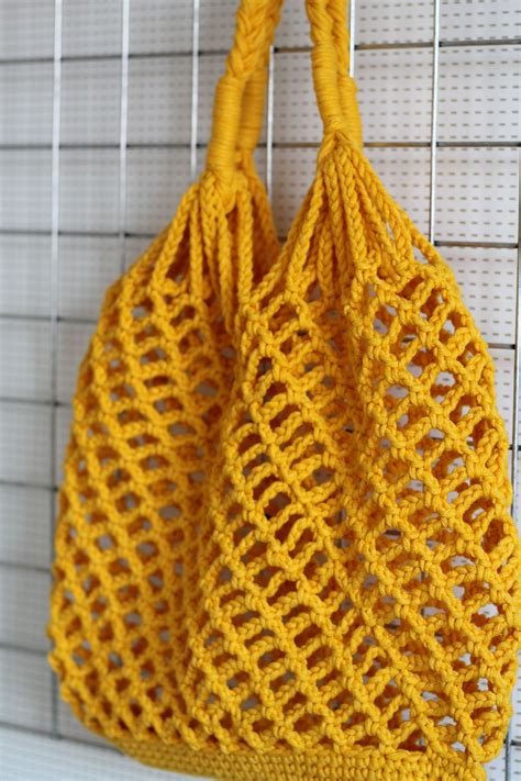 Fee Easy Crochet Foldable Market Bags Designs Patterns Ideas Artofit