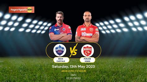 Delhi Capitals Vs Punjab Kings Dc Vs Pbks Ipl Match No