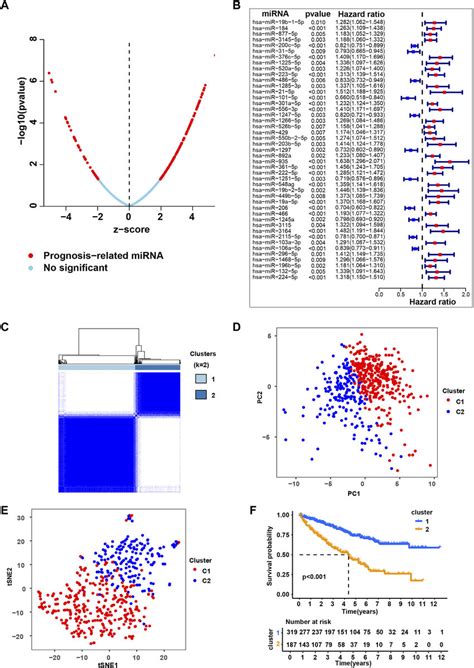 Consensus Clustering Based On The Independent Prognosis Related Mirnas Download Scientific