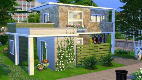 Sims 4 Modern Tiny House Build Casas The Sims 4 Arquitetura