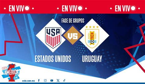 Estados Unidos Vs Uruguay Sigue En Vivo Y Gratis El Partido De La Copa