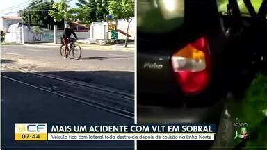 Bom Dia Cear Carro Atingido Por Vlt Em Sobral Ningu M Ficou