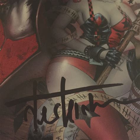 Dc Comics Harley Quinn Poison Ivy Variant Signed By Tyler