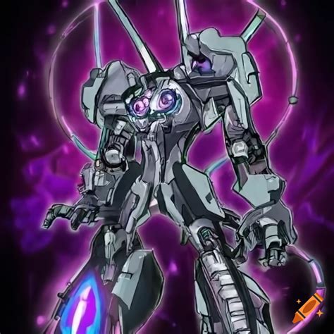 Futuristic Mechanical Entity Artwork In Yu Gi Oh Style On Craiyon