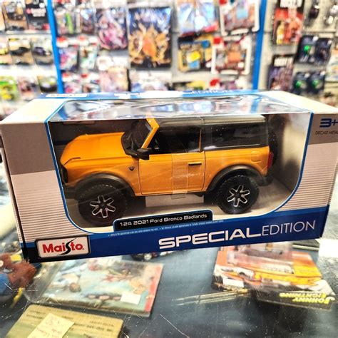 Maisto 2021 Ford Bronco 2 Door Suv Badlands Special Edition