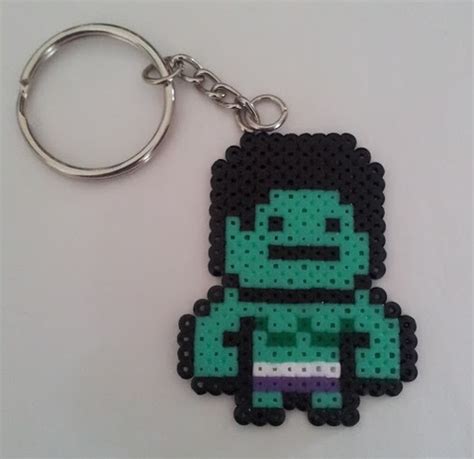 The Hulk Hama Beads Keyring By Nubererer On Deviantart