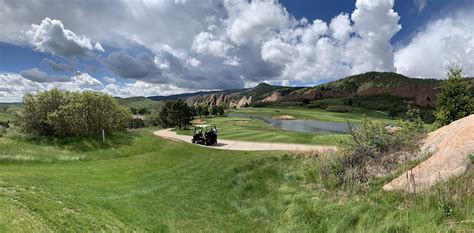 Joining In On The Downhill Par Three Train Arrowhead Golf Course