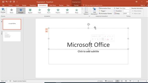 Kupas Tuntas Menu Animation Di Microsoft Powerpoint YouTube