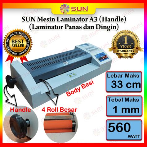 Mesin Laminasi Mesin Laminating Panas Dan Dingin Laminator Cm