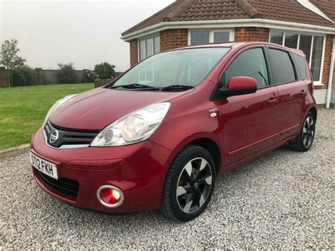 2012 12 NISSAN NOTE 1 6 N TEC AUTOMATIC SAT NAV HALF LEATHER TRIM