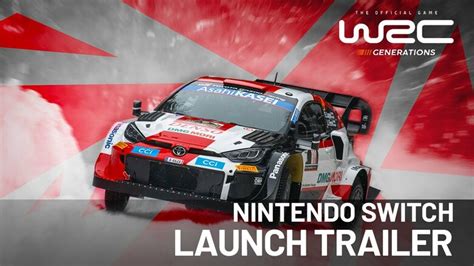 Wrc Generations Now Available Digitally In Eu For The Nintendo Switch