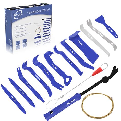 Buy Auto Trim Removal Tools Kit Wetado 15pcs Car Panel Removal Tool
