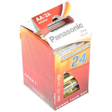 Panasonic Pro Power Mignon AA LR6 Batterien Im 24er Pack PABOX24AA