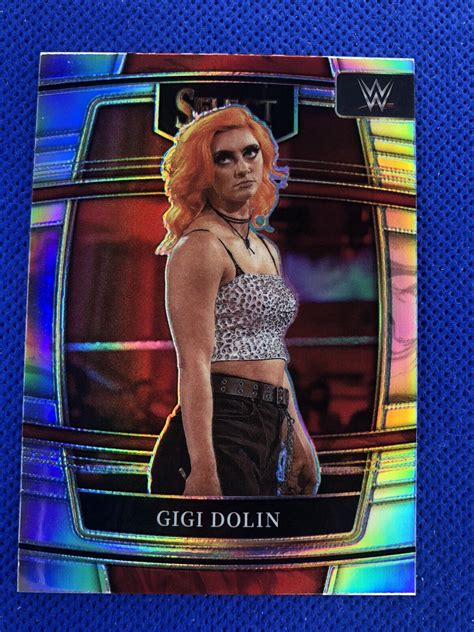 Gigi Dolin Panini Select Wwe Nxt Concourse Silver Prizm Ebay