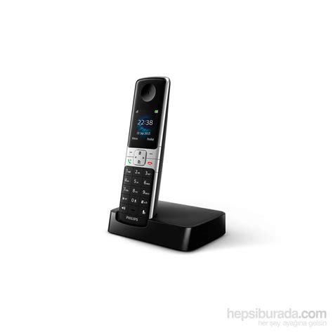 Philips Dect Telefon D6301B 38 Siyah Fiyatı Taksit Seçenekleri