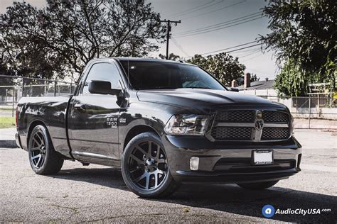 22″ Dodge Ram Srt10 Wheels Gloss Black Oem Replica Rims For 2018 Dodge Ram 1500 Single Cab